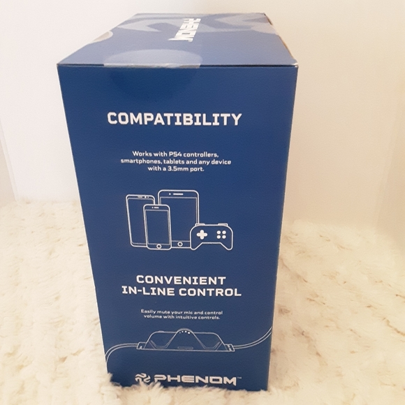 PHENOM EXP11 GAMING HEADSET WITH BOOM MIC NIB - Picture 4 of 9